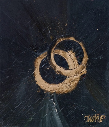 [PK3978-AR-ACR-013407] PAINTING NAME: WHEEL OF LIFE (KARMA)