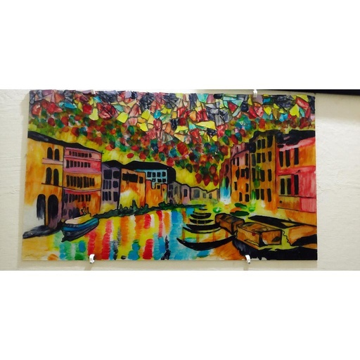 [PK4299-AR-PAI-013413] Glass painting