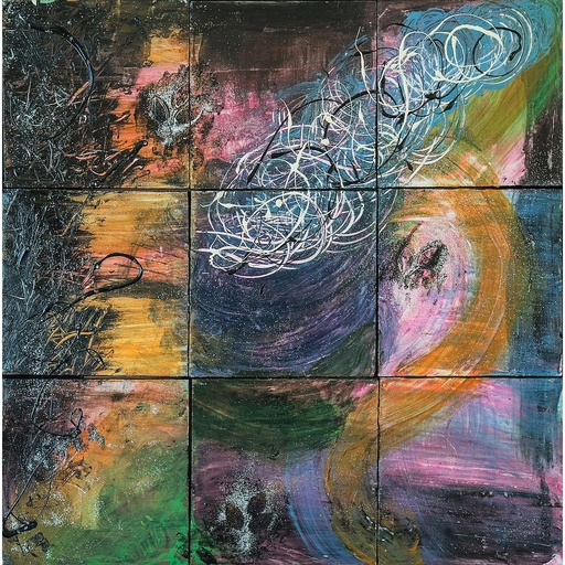 [PK3965-AR-PAI-013521] PAINTING NAME: SELF-ACTUALIZATION(SURRENDER)