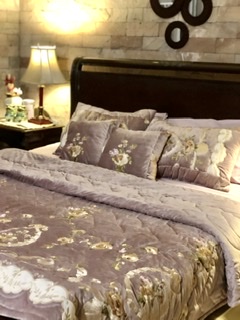 [PK4126-HM-BDC-013547] Lavender Bedding set
