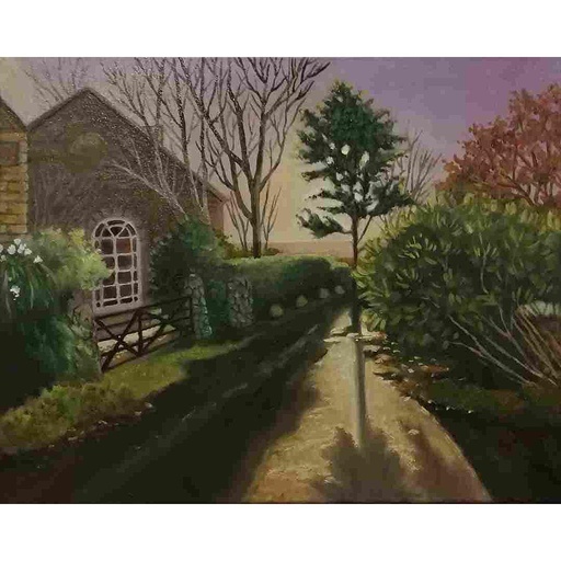 [PK3360-AR-OIL-013641] Sunset