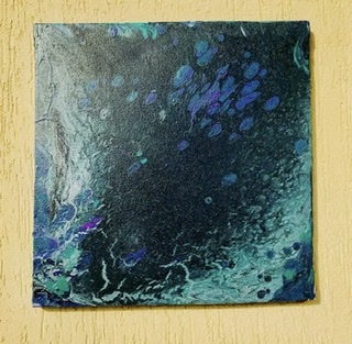 [PK3899-AR-PAI-013777] Abstract art on wall canvas