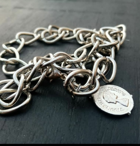[PK4496-JW-NCK-013801] Silver Chained Necklace