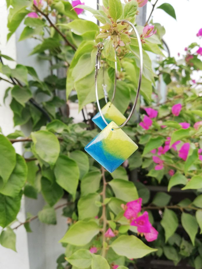 Candy Art Hoops
