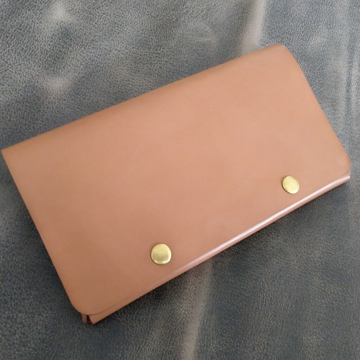 [PK3244-GN-GEN-013945] Handstitched Leather Purse