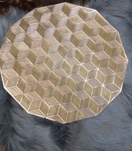 [PK4383-GN-GEN-014205] Laser cut place mats