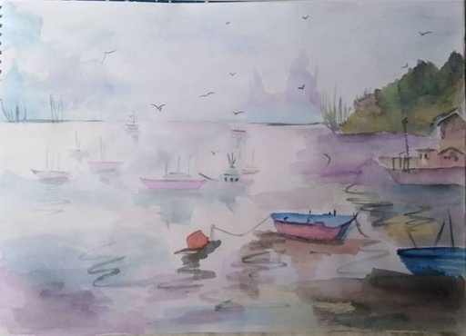 [PK4769-AR-PAI-014449] Seascape