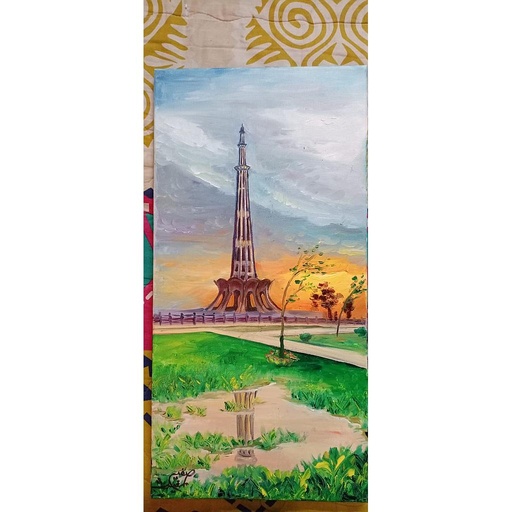 [PK4029-AR-OIL-014611] Minar e Pakistan