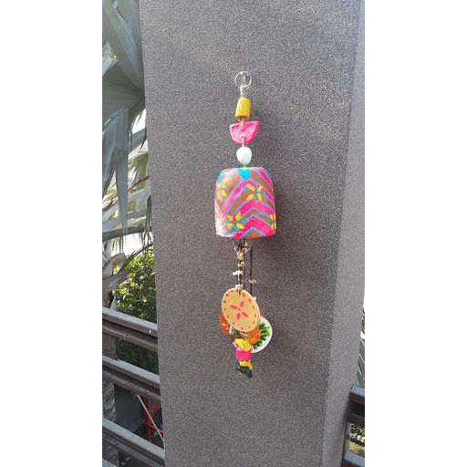 [PK3275-GN-GEN-014887] Handmade clay bell 