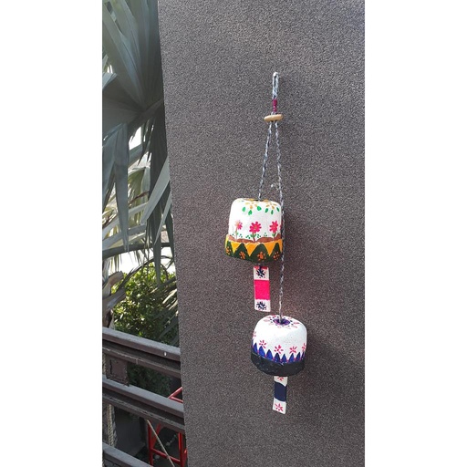 [PK3275-GN-GEN-014889] Handmade clay bell