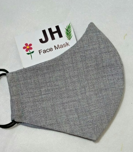 [PK5138-MR-GEN-015096] Grey Printed Mask.