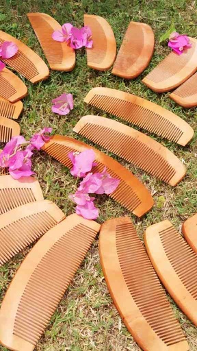 [PK3222-MR-CMB-015907] Wooden combs