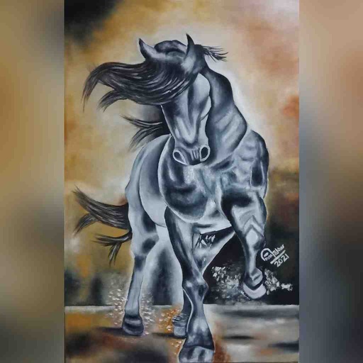 [PK4293-AR-OIL-015916] Oil Painting 
