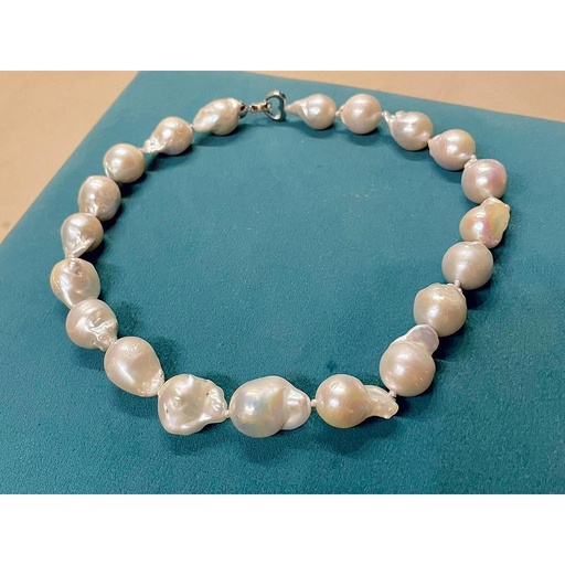 [PK3263-JW-NCK-016062] Natural Baroque Pearl String
