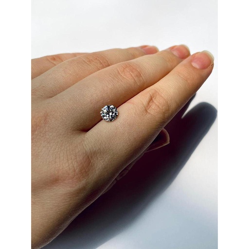[PK3263-JW-RNG-016066] Moissanite 1ct D/VVS1