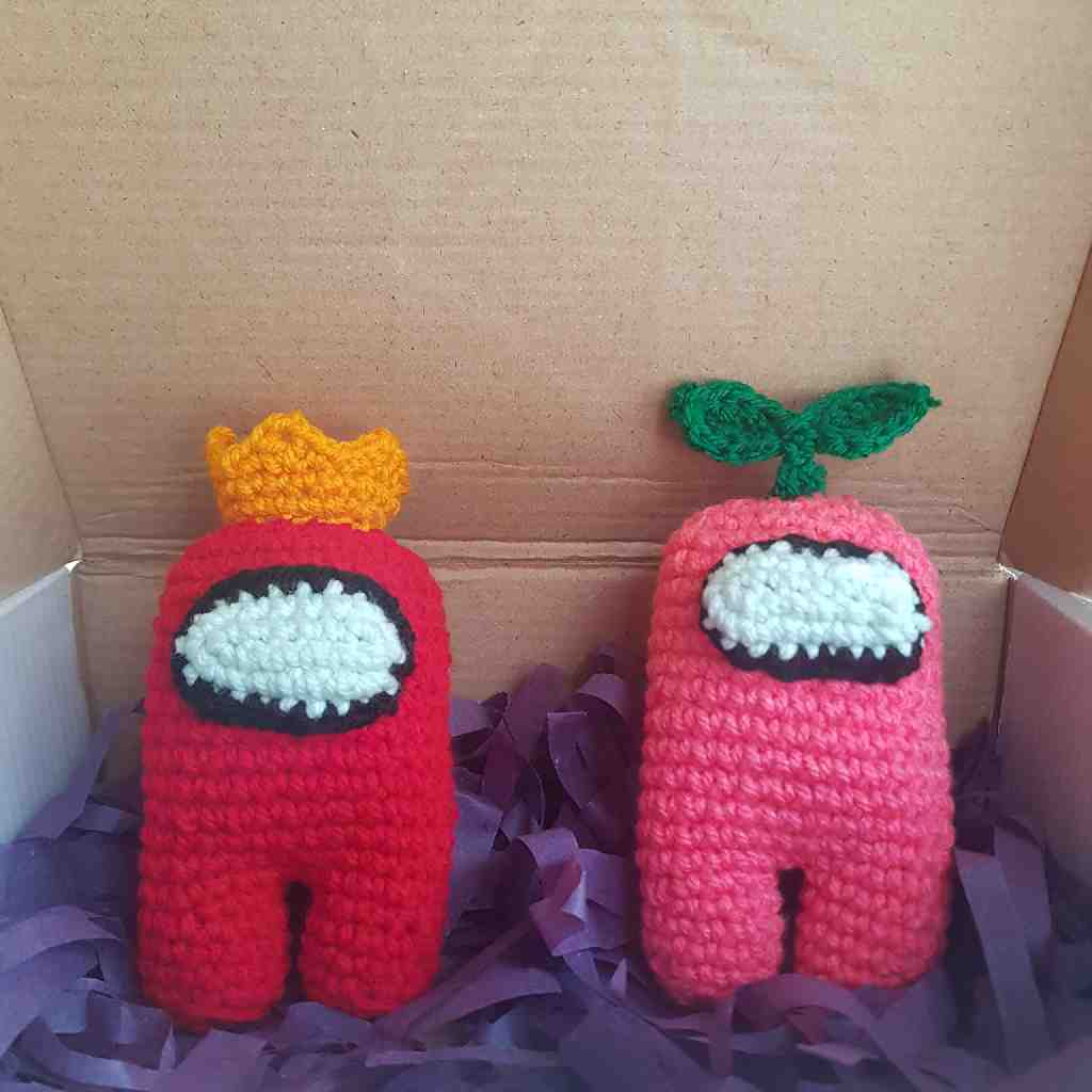 Among Us Crewmate Crochet Toy