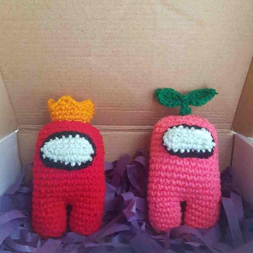 Among Us Crewmate Crochet Toy