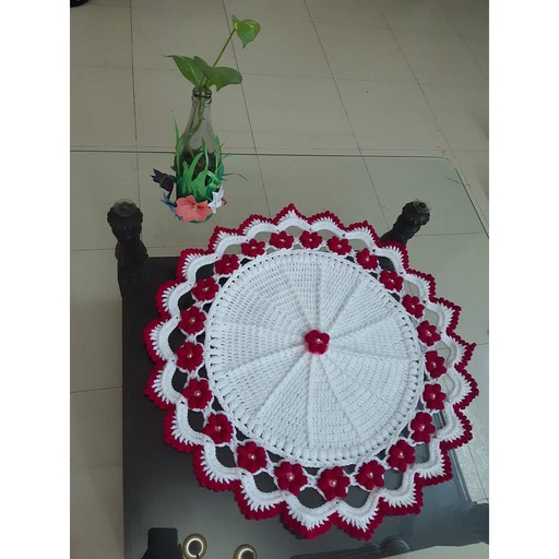 [PK5734-HM-TBW-016389] Crochet Table Runner