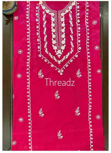 [PK2242-CW-UNS-016407] Shirt with Paka Tanka and Mirror Work