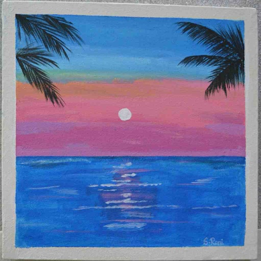 [PK5952-AR-ACR-016953] Sunset in the Sea
