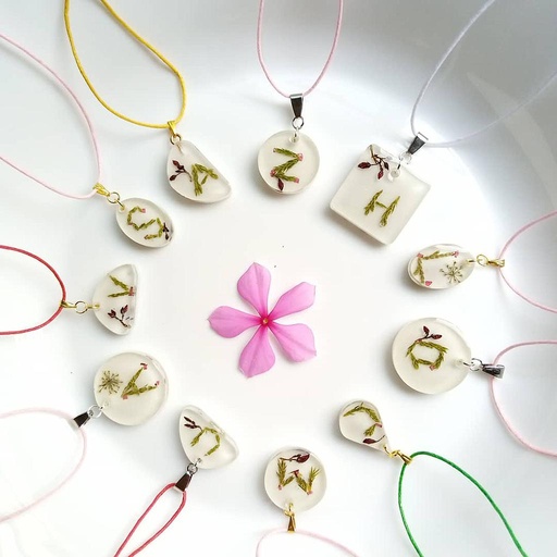 [PK3239-JW-NCK-016958] Hand Crafted Alphabet Name Necklace