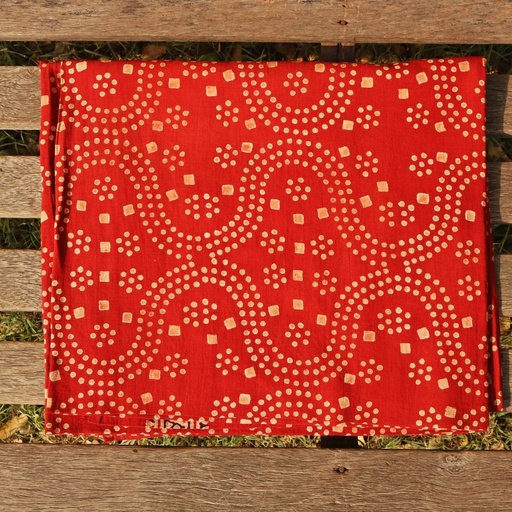 [PK0013-CW-UNS-001800] Ajrak Riley / Shirt Piece