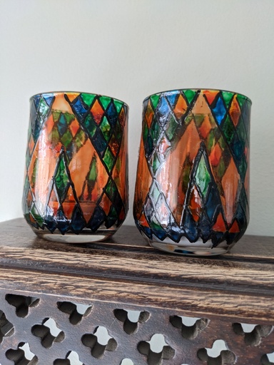 [PK3270-HM-JAR-019089] Table Decoration (Set of 2)