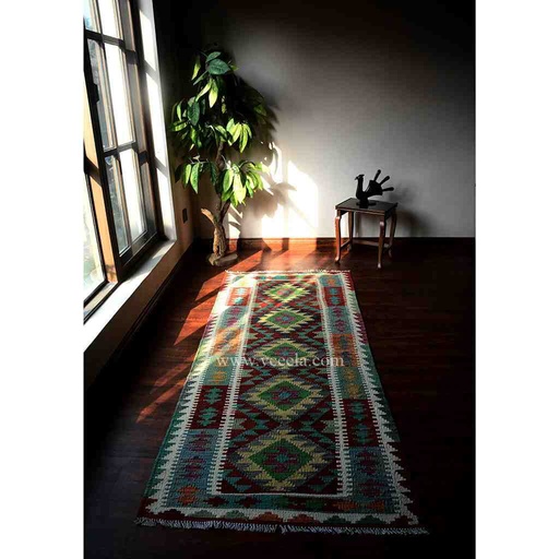 [PK3039-HM-RUG-019106] Hand Knotted Kilim