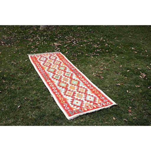 [PK3039-HM-RUG-019119] Hand Knotted Kilim