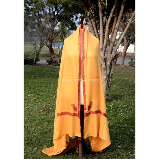 [PK6411-CW-SCF-019256] Kingri Border Shawl