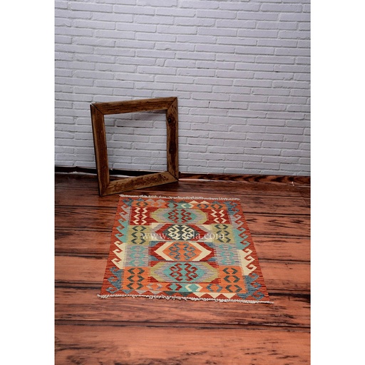 [PK6419-HM-RUG-019260] Hand Knotted Kilim Rug