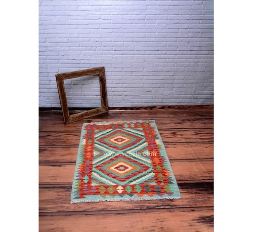 [PK6419-HM-RUG-019261] Hand Knotted Kilim Rug