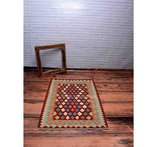 [PK6419-HM-RUG-019266] Hand Knotted Kilim Rug