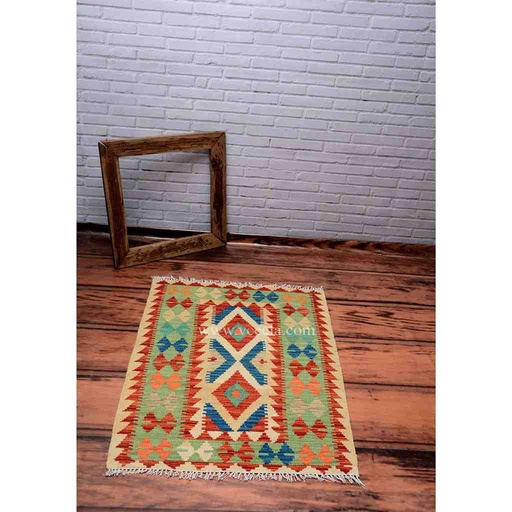 [PK6419-HM-RUG-019271] Hand Knotted Kilim Rug
