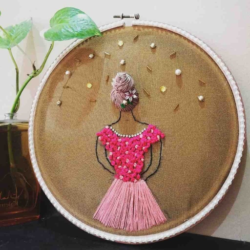 [PK4905-HM-DCR-019425] Embroided Frame