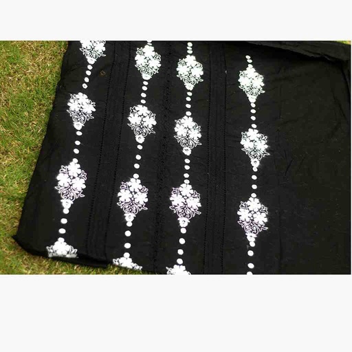 [PK0055-CW-UNS-019605] Hand Embroidered Shirt Piece