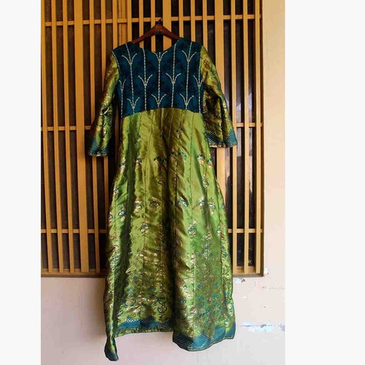 [PK6786-CK-KUR-019714] Stitched Embroidered Shirt