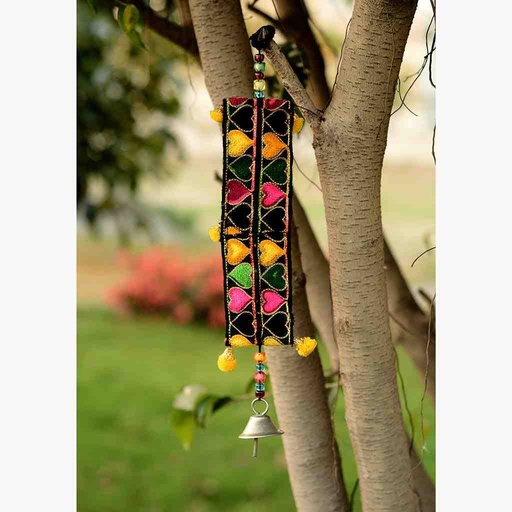 [PK6796-HM-WLH-019815] Hand Embroidered Traditional Hanging