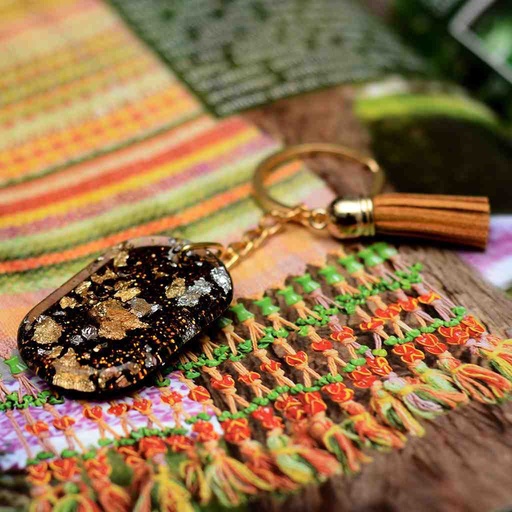 [PK6787-MR-GEN-019829] Handmade Resin Art keychain