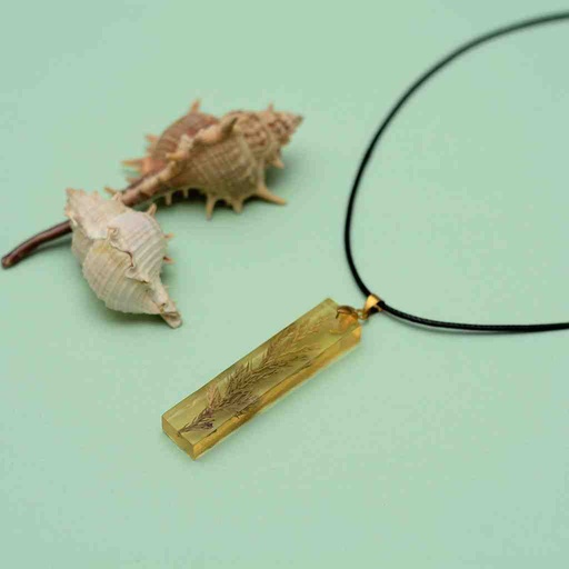 [PK6787-JW-NCK-019842] Resin Art Pendent