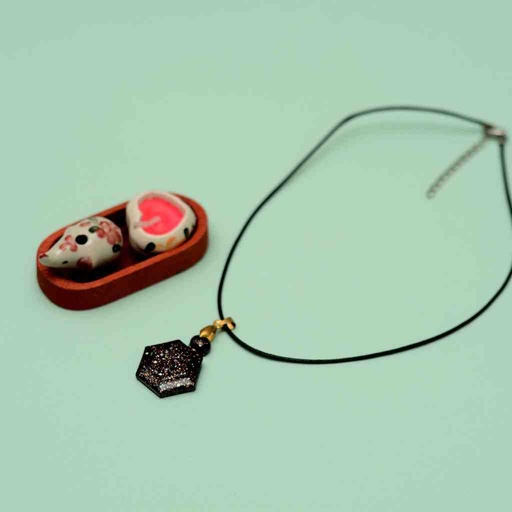 [PK6787-JW-NCK-019843] Resin Art Pendent