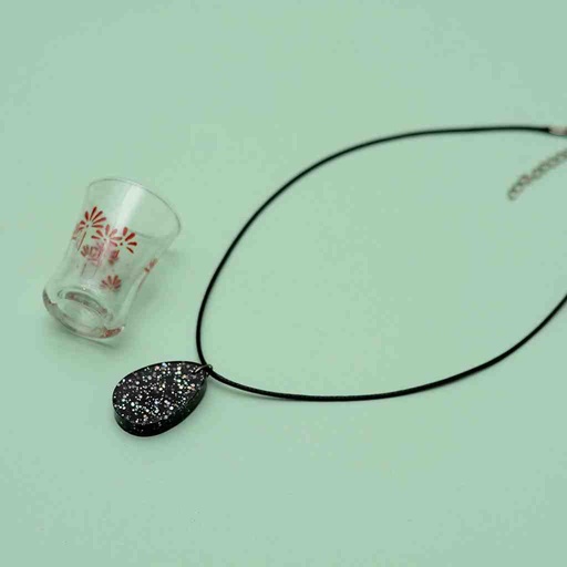 [PK6787-JW-NCK-019849] Resin Art Pendent