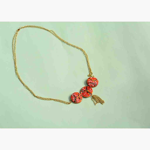 [PK6800-JW-NCK-019905] Double Chain Necklace