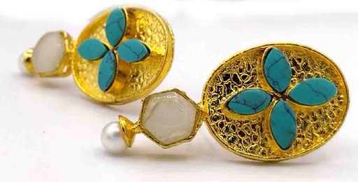 [PK2838-JW-EAR-021292] Feroza Dot