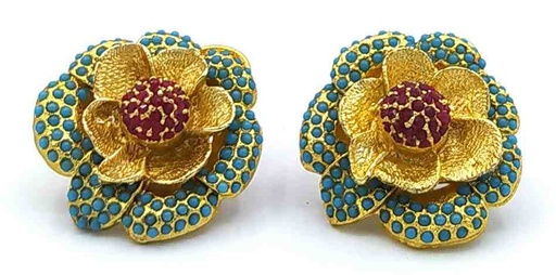 [PK2838-JW-EAR-021298] Rose Berry