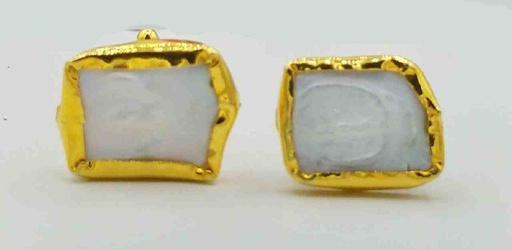 [PK2838-JW-EAR-021304] Mother Pearl Cufflinks