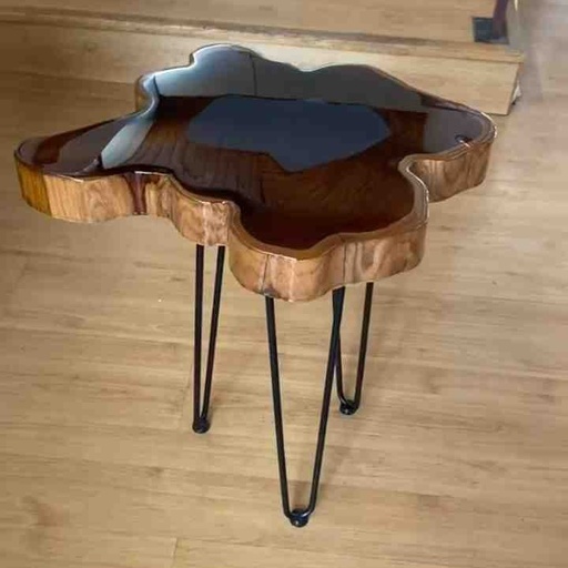 [PK3169-HM-TBW-022078] Resin Sheesham Log