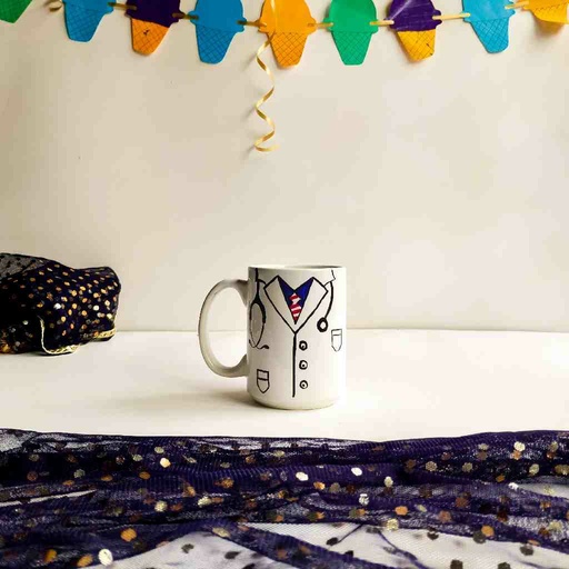 [PK7447-HM-KIT-022955] Hand-Painted Professions Mugs