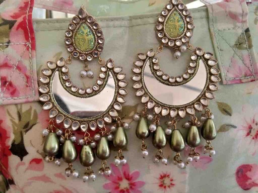 [PK7602-JW-EAR-023560] kundun Earrings