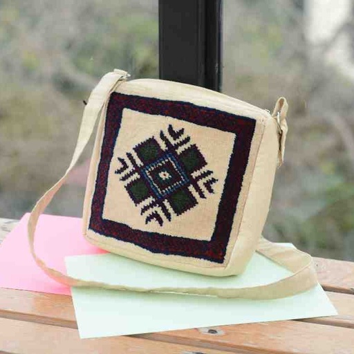[PK7667-BG-SHO-023663] Creem Carpet Shoulder Bag